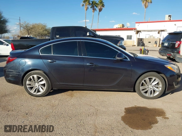 2014 Buick Regal with VIN 2G4GK5EX6E9237175, listed as a IAAI auction lot 41338402 with 129,145 mi miles. Bid and sale history available at carsss.com. Image 13.