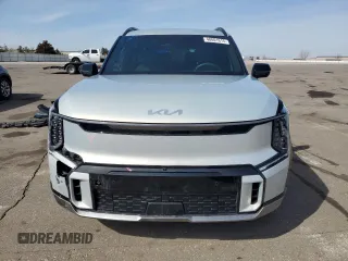 2024 Kia EV9 GT-Line with VIN KNDAEFS53R6019699, listed as a Copart auction lot 48801615 with 6,282 mi miles and Salvage Title. Bid and sale history available at carsss.com. Image 5.