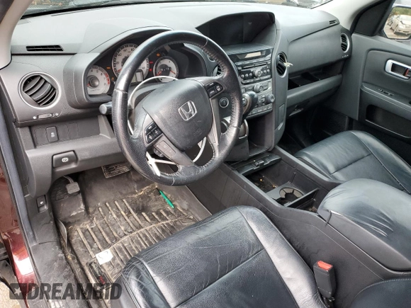 2012 Honda Pilot EX-L with VIN 5FNYF4H56CB012913, listed as a Copart auction lot 81341244 with 207,287 mi miles and Non Repairable. Bid and sale history available at DreamBid. Image 8.