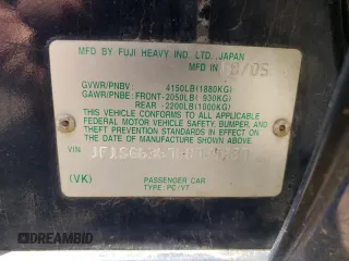 2006 Subaru Forester X с VIN JF1SG63676H724887, выставлен на аукционе Copart как лот 55110915 с пробегом 190 401 миль миль и Списание • Salvage title. История ставок и продаж доступна на DreamBid. Изображение 13.