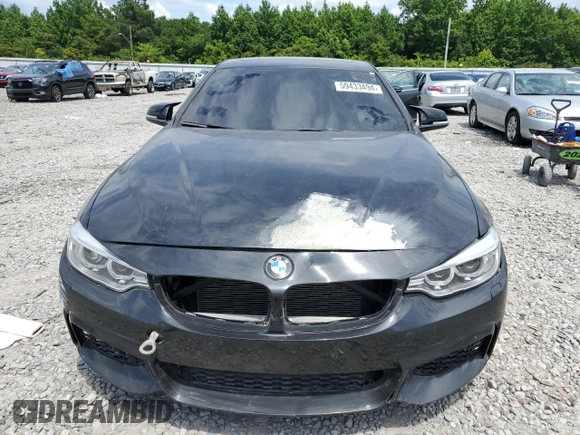 2014 BMW 4 Series 428i xDrive with VIN WBA3N5C56EK196764, listed as a Copart auction lot 59433494 with 114,179 mi miles and . Bid and sale history available at DreamBid. Image 5.