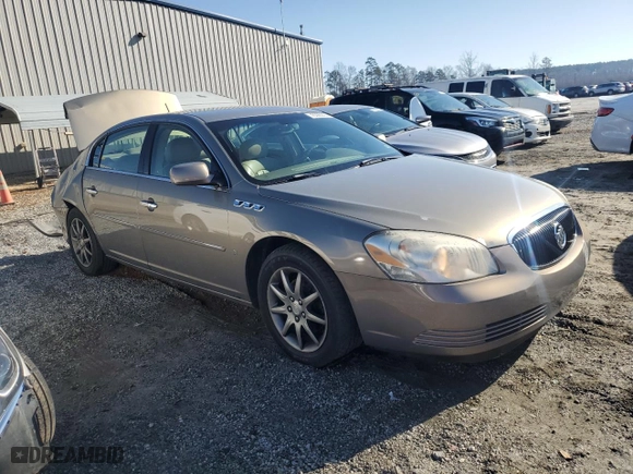 2006 Buick Lucerne CXL with VIN 1G4HD57256U183727, listed as a Copart auction lot 43390235 with NaN miles and Salvage Title. Bid and sale history available at carsss.com. Image 4.