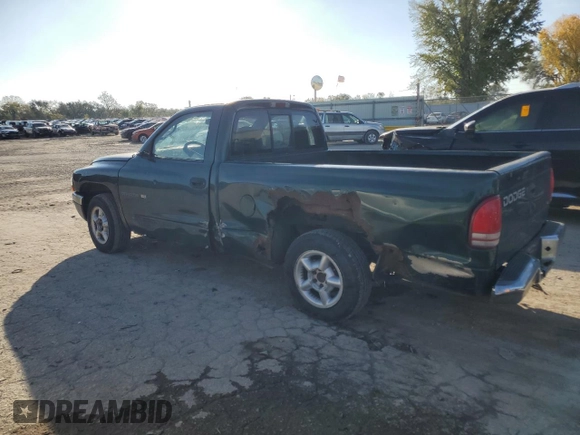 2000 Dodge Dakota z VIN 1B7FL26X5YS793314, wystawiony jako Copart lot #79477744 z przebiegiem 358 319 mil mil oraz Szkoda całkowita • Salvage title. Historia ofert i sprzedaży dostępna na DreamBid. Obrazek 2.