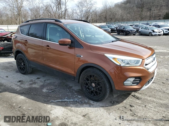 2017 Ford Escape SE with VIN 1FMCU0GD3HUC04513, listed as a Copart auction lot 47295575 with 147,938 mi miles and Salvage Title. Bid and sale history available at DreamBid. Image 4.