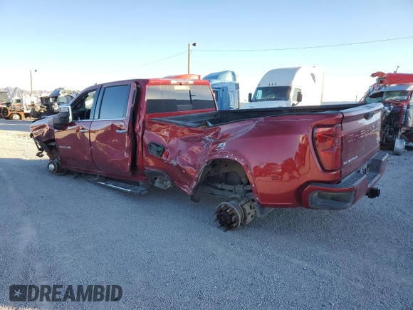 2020 Chevrolet Silverado 3500HD High Country z VIN 1GC4YVEY8LF298403, wystawiony jako Copart lot #55277085 z przebiegiem 103 960 mil mil oraz Szkoda całkowita • Salvage title. Historia ofert i sprzedaży dostępna na DreamBid. Obrazek 2.