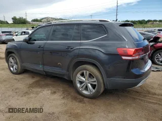 2019 Volkswagen Atlas SE z VIN 1V2UR2CA7KC559858, wystawiony jako Copart lot #62928755 z przebiegiem 104 142 mil mil oraz Szkoda całkowita • Salvage title. Historia ofert i sprzedaży dostępna na DreamBid. Obrazek 2.