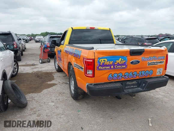 2016 Ford F-150 XL with VIN 1FTMF1C85GFA89028, listed as a IAAI auction lot 42118013 with 146,449 mi miles and . Bid and sale history available at DreamBid. Image 3.