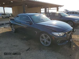 2016 BMW 4 Series 428i with VIN WBA3V7C57G5A28065, listed as a Copart auction lot 47091245 with 75,949 mi miles and Salvage title. Bid and sale history available at DreamBid. Image 4.