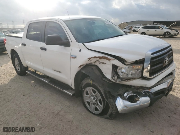 2011 Toyota Tundra 4WD Truck with VIN 5TFDW5F14BX191560, listed as a Copart auction lot 44511185 with 158,682 mi miles and Salvage Title. Bid and sale history available at carsss.com. Image 4.