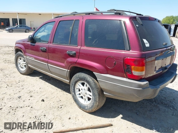 2003 Jeep Grand Cherokee Laredo with VIN 1J4GX48S93C523831, listed as a IAAI auction lot 41852442 with 270,735 mi miles. Bid and sale history available at carsss.com. Image 3.