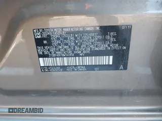 2011 Toyota RAV4 Ltd with VIN 2T3DF4DV1BW144958, listed as a IAAI auction lot 41107903 with 72,074 mi miles. Bid and sale history available at carsss.com. Image 9.