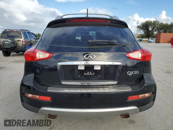 2017 Infiniti QX50 with VIN JN1BJ0RP7HM386591, listed as a Copart auction lot 77213804 with 0 mi miles and Salvage Title. Bid and sale history available at carsss.com. Image 6.