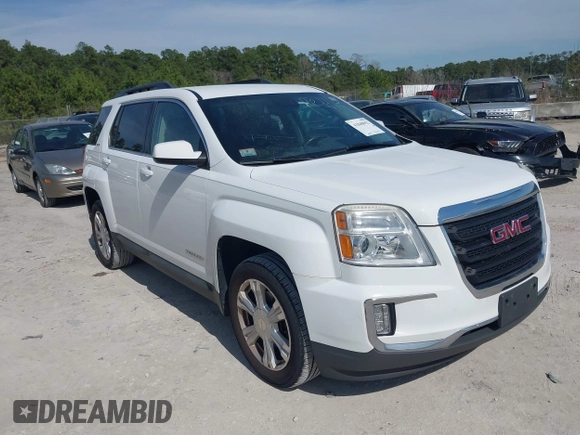 2017 GMC Terrain SLE with VIN 2GKFLTEK9H6161872, listed as a IAAI auction lot 41840052 with 151,021 mi miles. Bid and sale history available at carsss.com. Image 1.