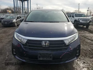 2022 Honda Odyssey EX-L with VIN 5FNRL6H71NB021161, listed as a Copart auction lot 47082215 with 63,510 mi miles and Salvage Title. Bid and sale history available at DreamBid. Image 5.