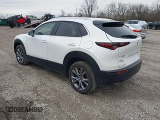2025 Mazda CX-30 S Preferred with VIN 3MVDMBCM0SM753414, listed as a IAAI auction lot 41533792 with 1,758 mi miles and . Bid and sale history available at DreamBid. Image 3.