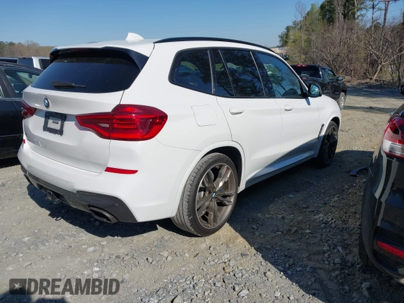 2019 BMW X3 M40i with VIN 5UXTS3C54K0Z06489, listed as a IAAI auction lot 41887523 with 115,780 mi miles and . Bid and sale history available at DreamBid. Image 4.