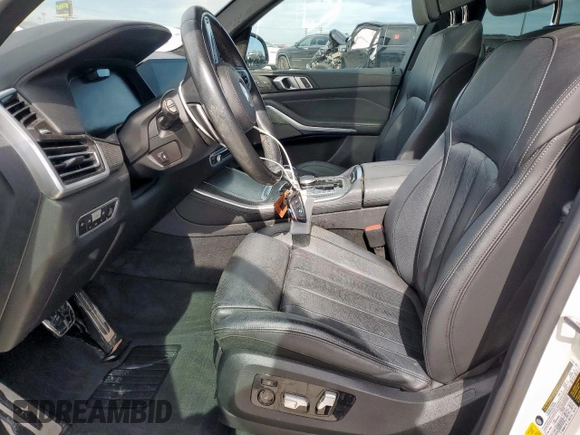 2021 BMW X5 xDrive40i with VIN 5UXCR6C04M9D99175, listed as a Copart auction lot 57660895 with 60,763 mi miles and Clean title. Bid and sale history available at DreamBid. Image 7.