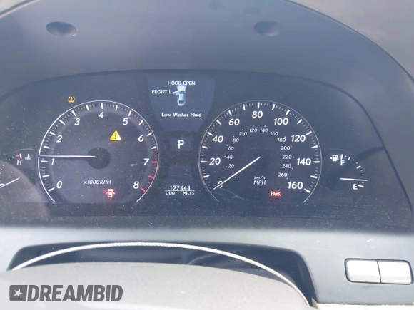 2007 Lexus LS 460 z VIN JTHBL46F675004925, wystawiony jako IAAI lot #42150011 z przebiegiem 127 444 mil mil oraz . Historia ofert i sprzedaży dostępna na DreamBid. Obrazek 7.