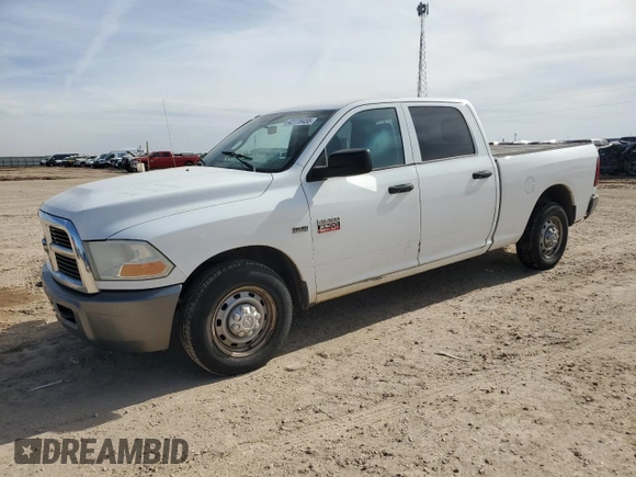 2011 Ram 2500 ST with VIN 3D7TP2CT8BG610226, listed as a Copart auction lot 42778455 with 107,499 mi miles and Clean title. Bid and sale history available at DreamBid. Image 1.