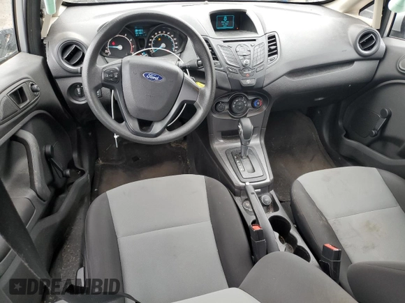 2017 Ford Fiesta S with VIN 3FADP4AJ0HM169719, listed as a Copart auction lot 53164905 with 81,364 mi miles and Salvage title. Bid and sale history available at DreamBid. Image 8.