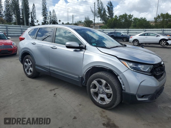 2019 Honda CR-V EX with VIN 7FARW2H54KE046148, listed as a Copart auction lot 51827375 with 58,224 mi miles and Non Repairable. Bid and sale history available at carsss.com. Image 4.