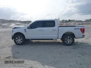 2021 Ford F-150 XL with VIN 1FTEW1EP8MKE37660, listed as a IAAI auction lot 41724059 with 45,596 mi miles. Bid and sale history available at carsss.com. Image 14.