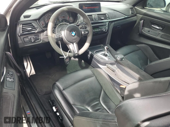 2019 BMW M4 CS with VIN WBS3S7C55KAC09752, listed as a Copart auction lot 46667005 with 75,585 mi miles and Salvage Title. Bid and sale history available at carsss.com. Image 8.