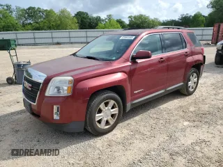 2012 GMC Terrain SLE-2 with VIN 2GKALSEK6C6342375, listed as a Copart auction lot 53983385 with 247,023 mi miles and Salvage Title. Bid and sale history available at DreamBid. Image 1.