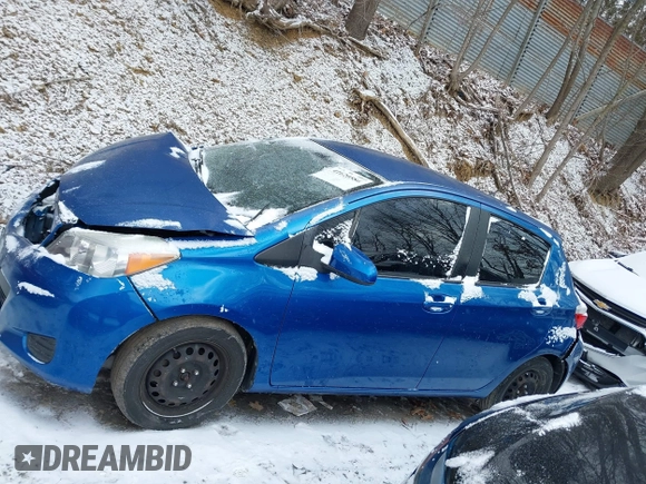 2014 Toyota Yaris L with VIN JTDKTUD34ED581773, listed as a IAAI auction lot 41620586 with 239,100 mi miles. Bid and sale history available at carsss.com. Image 14.