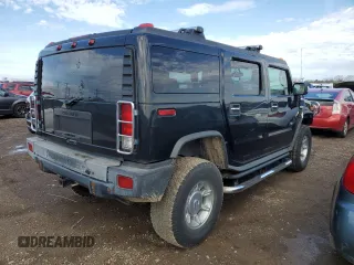 2006 Hummer H2 with VIN 5GRGN23U36H102573, listed as a Copart auction lot 54408705 with 73,660 mi miles and Salvage Title. Bid and sale history available at carsss.com. Image 3.