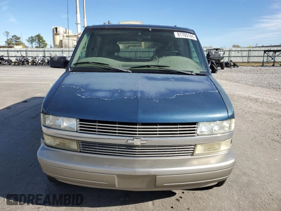 2002 Chevrolet Astro with VIN 1GNDM19X42B146444, listed as a Copart auction lot 81705144 with 178,695 mi miles and Clean Title. Bid and sale history available at carsss.com. Image 5.