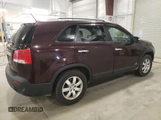 2012 Kia Sorento LX with VIN 5XYKTDA61CG303927, listed as a Copart auction lot 54565375 with 249,478 mi miles and Clean Title. Bid and sale history available at carsss.com. Image 3.