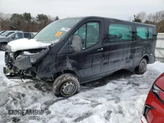 2015 Ford Transit XL with VIN 1FBZX2YM0FKB17715, listed as a Copart auction lot 41738095 with 96,670 mi miles and Salvage Title. Bid and sale history available at DreamBid. Image 1.