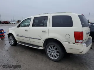 2008 Chrysler Aspen Limited with VIN 1A8HX58298F138266, listed as a Copart auction lot 42144565 with 281,420 mi miles and Salvage Title. Bid and sale history available at carsss.com. Image 2.