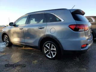 2019 Kia Sorento LX z VIN 5XYPG4A57KG599259, wystawiony jako Copart lot #83799344 z przebiegiem 86 092 mil mil oraz Czysty tytuł • Clean title. Historia ofert i sprzedaży dostępna na DreamBid. Obrazek 2.