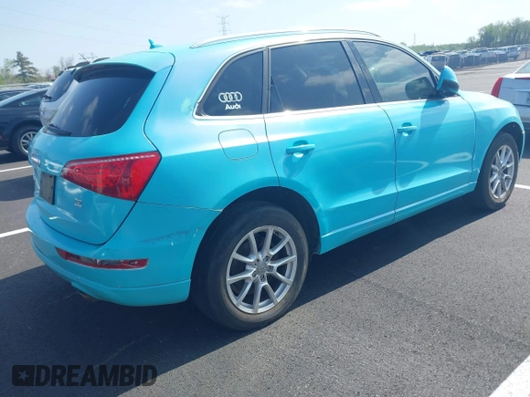 2010 Audi Q5 Premium Plus with VIN WA1LKAFP4AA040427, listed as a IAAI auction lot 41903078 with 199,409 mi miles and . Bid and sale history available at DreamBid. Image 4.