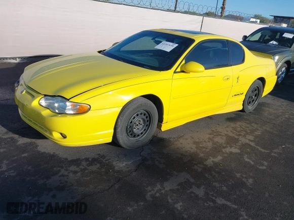 2002 Chevrolet Monte Carlo LS z VIN 2G1WW15E329323155, wystawiony jako IAAI lot #42207630 z przebiegiem 223 275 mil mil oraz . Historia ofert i sprzedaży dostępna na DreamBid. Obrazek 2.