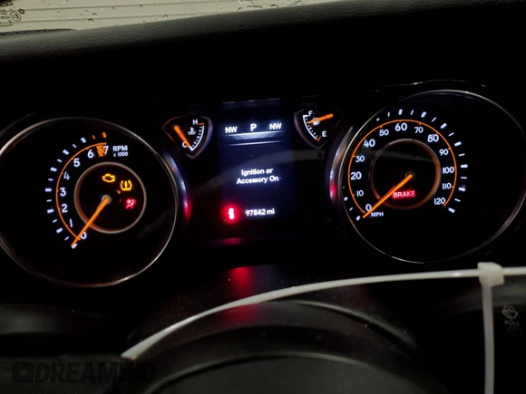 2020 Jeep Wrangler Unlimited Sport S с VIN 1C4HJXDG8LW311497, выставлен на аукционе Copart как лот 45329025 с пробегом 97 842 миль миль и На запчасти • Non repairable. История ставок и продаж доступна на DreamBid. Изображение 9.