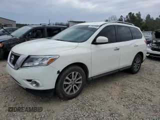 2016 Nissan Pathfinder S with VIN 5N1AR2MN2GC635303, listed as a Copart auction lot 47582355 with 167,316 mi miles and Salvage Title. Bid and sale history available at carsss.com. Image 1.