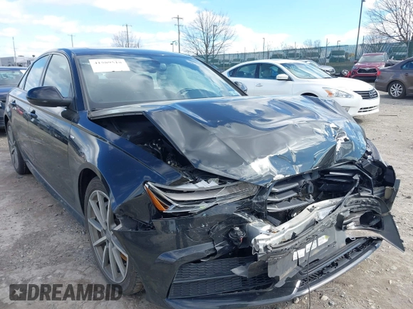 2018 Audi A6 Premium Plus with VIN WAUG8AFC3JN101856, listed as a IAAI auction lot 41589518 with 46,930 mi miles. Bid and sale history available at carsss.com. Image 16.