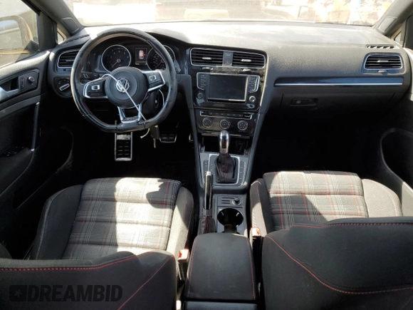 2016 Volkswagen Golf GTI SE with VIN 3VW4T7AU3GM001263, listed as a Copart auction lot 48008664 with 75,552 mi miles. Bid and sale history available at carsss.com. Image 8.