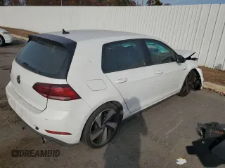 2021 Volkswagen Golf GTI S with VIN 3VW5T7AU0MM009966, listed as a Copart auction lot 76067084 with 24,679 mi miles and Salvage Title. Bid and sale history available at carsss.com. Image 3.