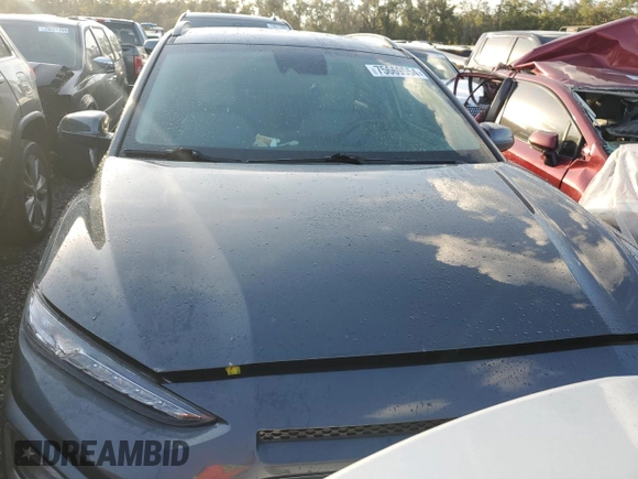 2021 Hyundai Kona Limited with VIN KM8K33A56MU656547, listed as a Copart auction lot 75669554 with 65,292 mi miles and Non Repairable. Bid and sale history available at carsss.com. Image 5.