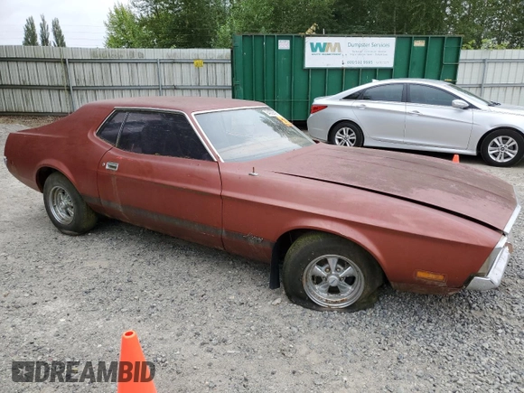 1971 Ford Mustang z VIN 1F01L171292, wystawiony jako Copart lot #64082595 z przebiegiem 8 812 mil mil oraz Czysty tytuł • Clean title. Historia ofert i sprzedaży dostępna na DreamBid. Obrazek 4.