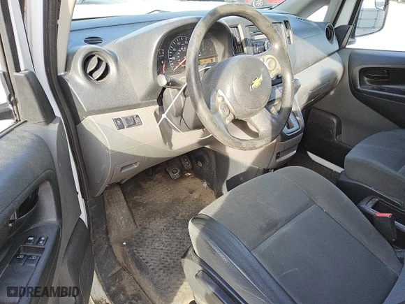 2017 Chevrolet City Express Cargo Van LT with VIN 3N63M0ZN7HK719411, listed as a Copart auction lot 82335004 with 114,753 mi miles and Clean Title. Bid and sale history available at carsss.com. Image 8.