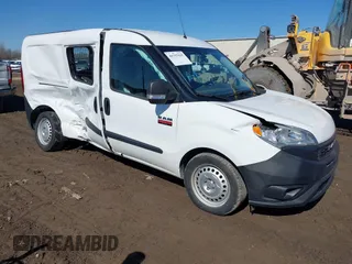2020 Ram ProMaster City Cargo Van Tradesman with VIN ZFBHRFAB4L6P56298, listed as a IAAI auction lot 41757515 with 17,912 mi miles. Bid and sale history available at carsss.com. Image 1.