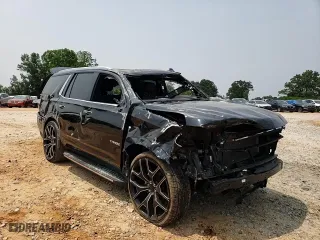 2021 Chevrolet Tahoe Premier with VIN 1GNSCSKD1MR253154, listed as a Copart auction lot 55243363 with 67,556 mi miles and Salvage Title. Bid and sale history available at carsss.com. Image 12.