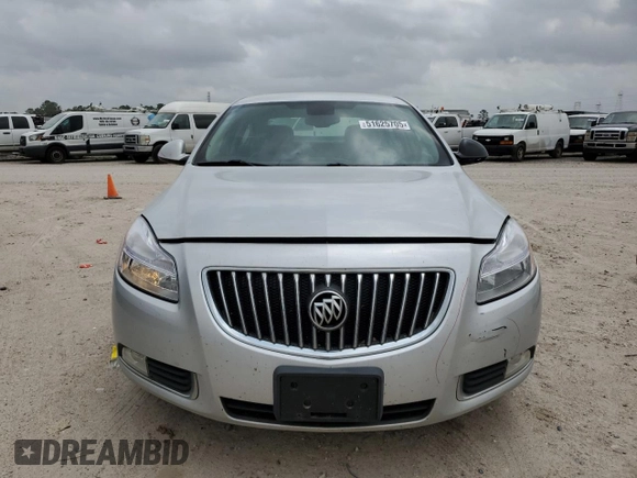 2011 Buick Regal CXL RL1 with VIN 2G4GN5EC7B9177438, listed as a Copart auction lot 51625705 with 113,695 mi miles and Salvage title. Bid and sale history available at DreamBid. Image 5.