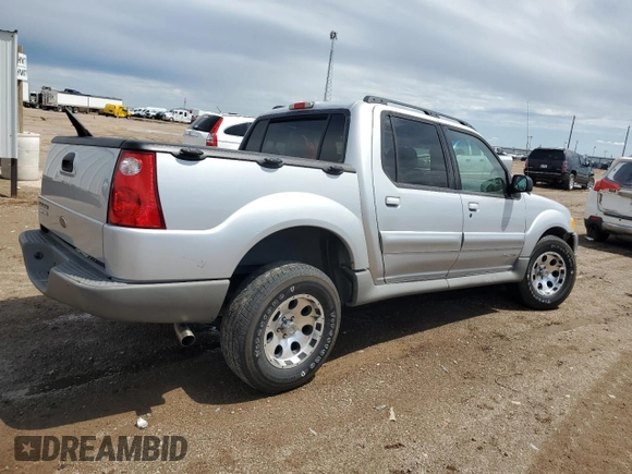 2002 Ford Explorer Sport Trac Value with VIN 1FMZU67E02UC23257, listed as a Copart auction lot 55503605 with 107,053 mi miles and Salvage title. Bid and sale history available at DreamBid. Image 3.