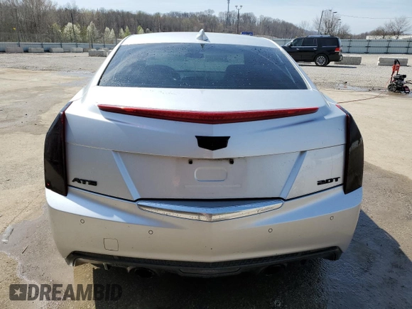 2015 Cadillac ATS Sedan Luxury RWD with VIN 1G6AB5RX0F0114104, listed as a Copart auction lot 50742745 with 123,694 mi miles and Salvage Title. Bid and sale history available at carsss.com. Image 6.